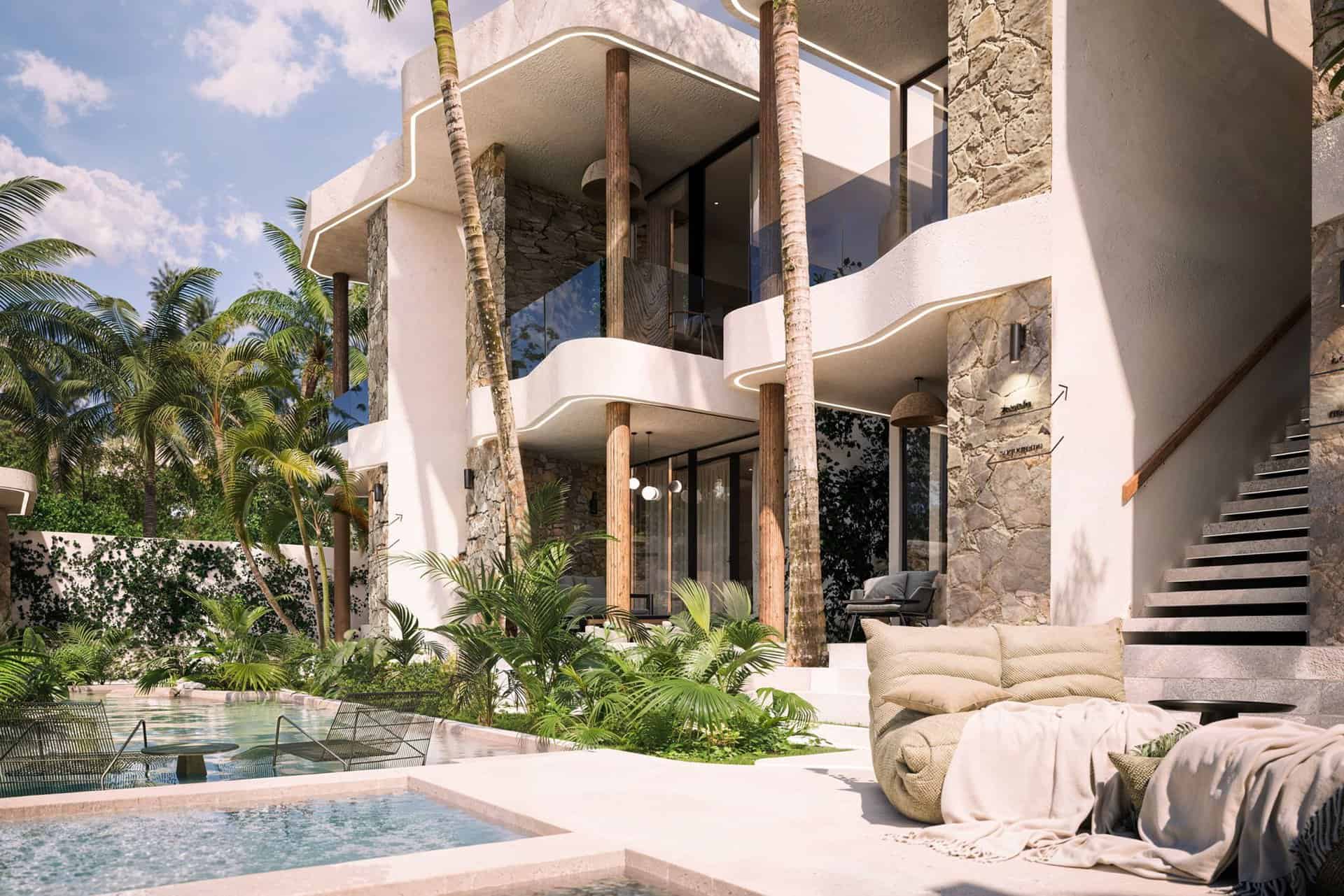 LUXURIOUS 1 BEDROOM APARTMENT FOR SALE LEASEHOLD IN BINGIN BALI BE-782 